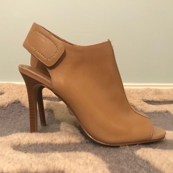 Charles by Charles David Open-Toe Tube Heels - Picture 3 of 6